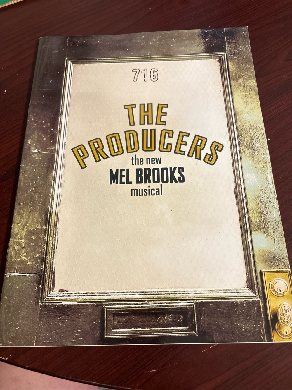 The Producers The New Mel Brooks Musical Souvenir Program
